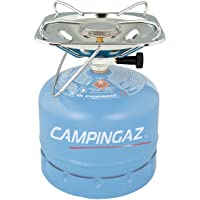 Campingaz Hornillo Gas Super Carena R- Cocina Portátil- 1 Fuego- Funciona con los Cilindros Campingaz R904-907- 3000 W